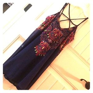 Fun Casual Navy Dress